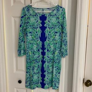 Lilly Pulitzer quarter sleeve dress koala